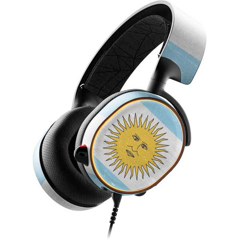 Argentina Flag Distressed SteelSeries Arctis 5 Skin